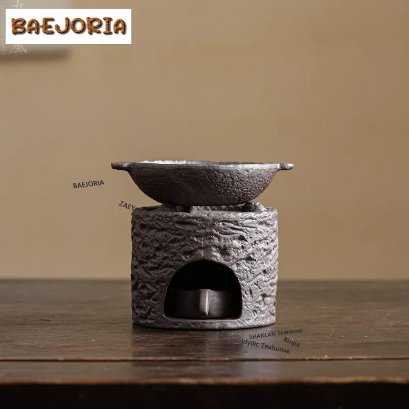 

Dunhuang Style Tea Warmer Holder Base Jug Tea Jug Heater Candle Heater Stove Kettle Stand Boiling Water Carbon Furnace Teaware