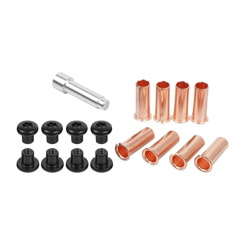 Door Hinge Bushing Repair Kit for Jeep Wrangler JK JKU 2007-2018 Door Hinged Auto Parts Fits Aluminum Alloy