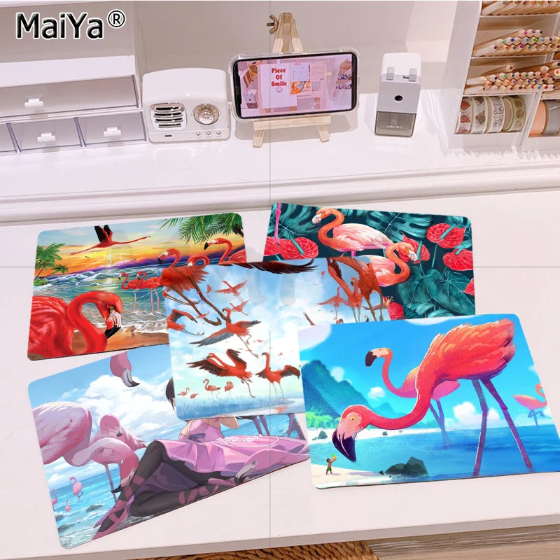 

Flamingo Mousepad Anti-Slip Gaming Mouse Pad Gamer Desk Mat Keyboard Pad Decoration Mause Pad Office Desk Accessories