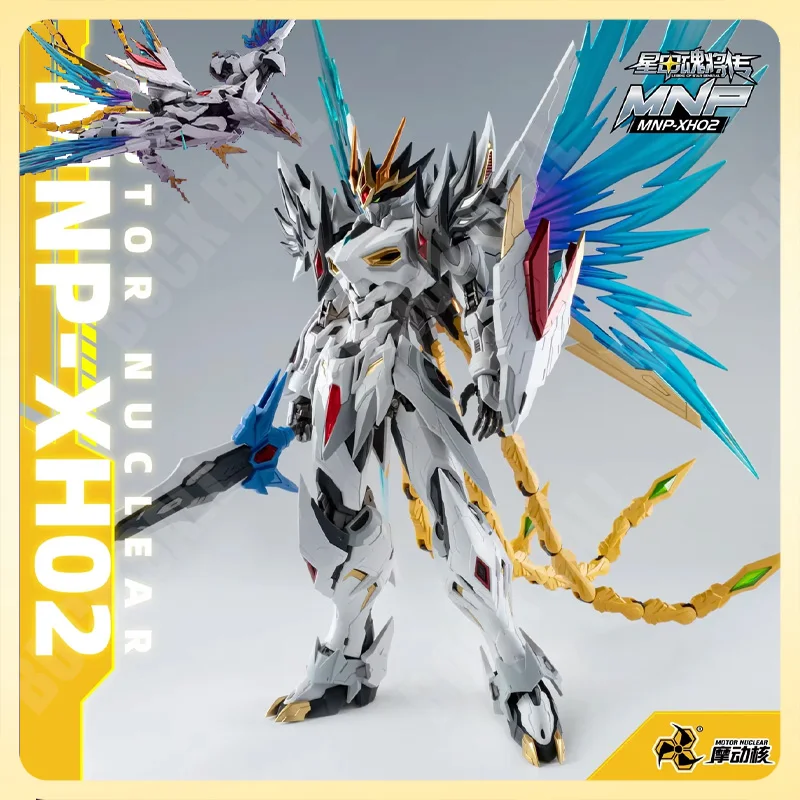 NEUER Motor Nuclear MNP XH02 Caoren Montagemodellbausatz Mecha mit Phoenix Transformation Actionfiguren Legierungskelett Geschenke