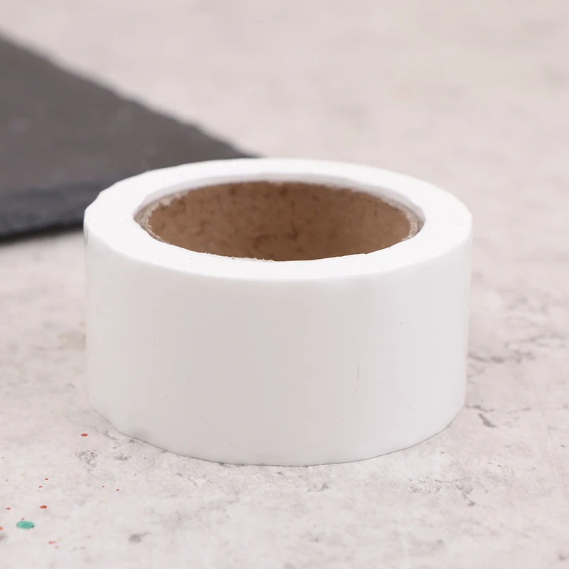 500Pcs/Roll Clear Self Adhesive Paper For Envelope PET DIY Round Stickers Gift Packaging Stickers Party Supplies