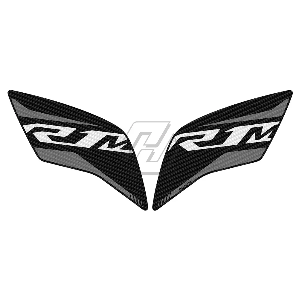 야마하 YZF R1M 2015-2019 스티커, 오토바이 액세서리, 사이드 탱크 패드 보호 무릎 그립 매트