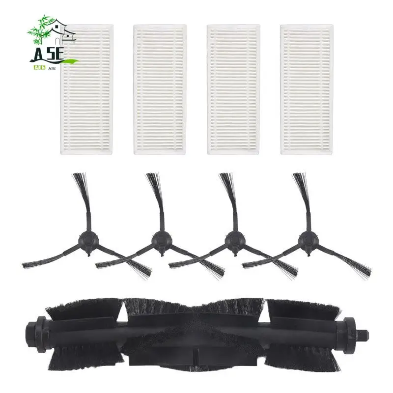 A05E-Robotic Vacuum Cleaner Roller Main Side Brush Hepa Filter Replacement Accessories For TCL SWEEVA 6000 6500