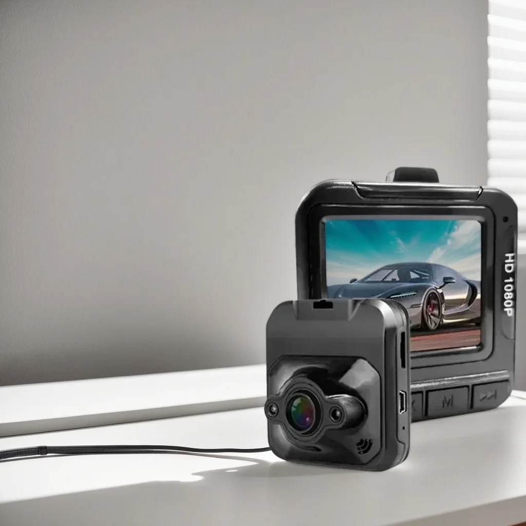 

HD 1080P Car Dashcam - DVR Recorder with Auto Rear View Camera & Mirror Mount (Vehicle Recording)