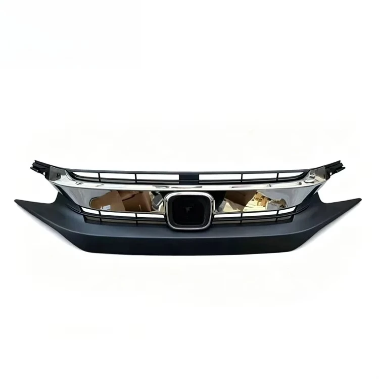Automotive OEM Wholesale Car Accessories Auto Body Parts New High Quality for Civic 2017 Front Bumper Grille Chrome Stripe