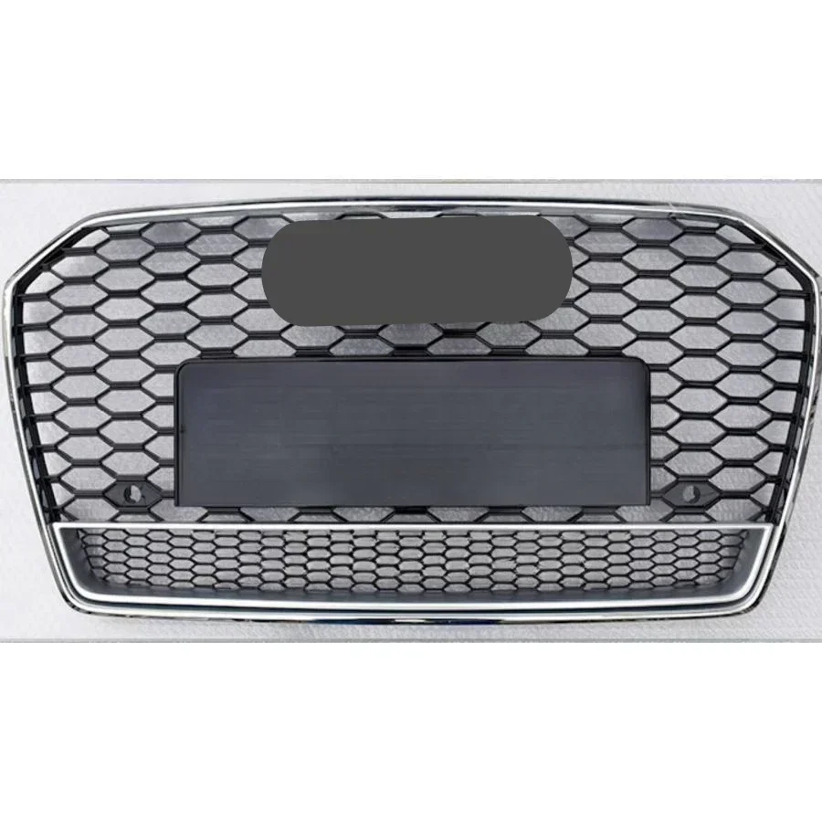 

Car Front Grille For S6/RS6 Style Front Bumper Grille Mesh Hood Grill Grille for A6/S6 C7 16-18 For RS6 Grill