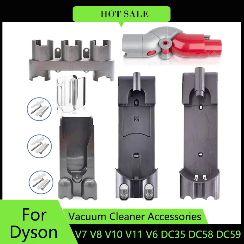 Para Dyson V7 V8 V10 V11 V6 DC35 DC58 DC59 estante de almacenamiento de carga pilones cargador colgador Base soporte repuestos de aspiradora