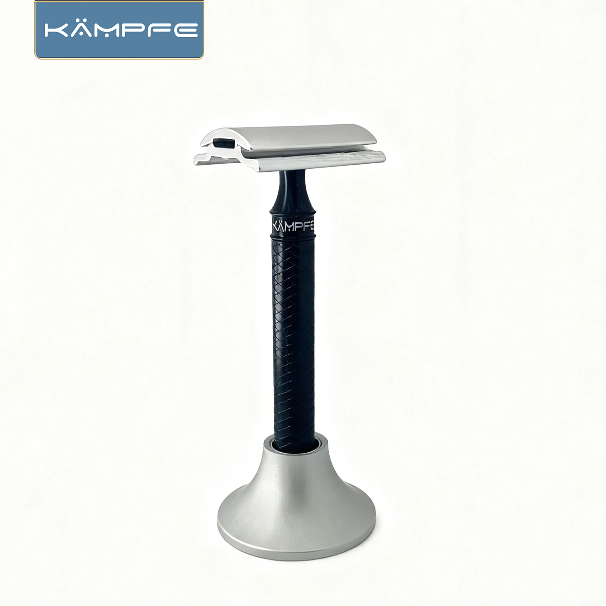 KAMPFE مادة الألومنيوم باستخدام الحاسب الآلي للرجال، ماكينة حلاقة مزدوجة الحافة مناسبة للمبتدئين واليومية للرجال والنساء #5