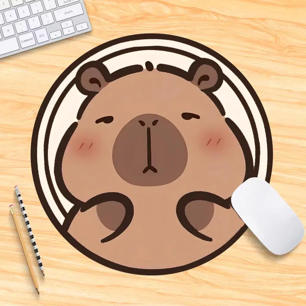 Capybara Mouse Pad Mouse Pad For Small Size Gaming Mouse Pad Gamer Company Keyboard Mouse Mat Carpet Computer Desk Mat HYBXXC