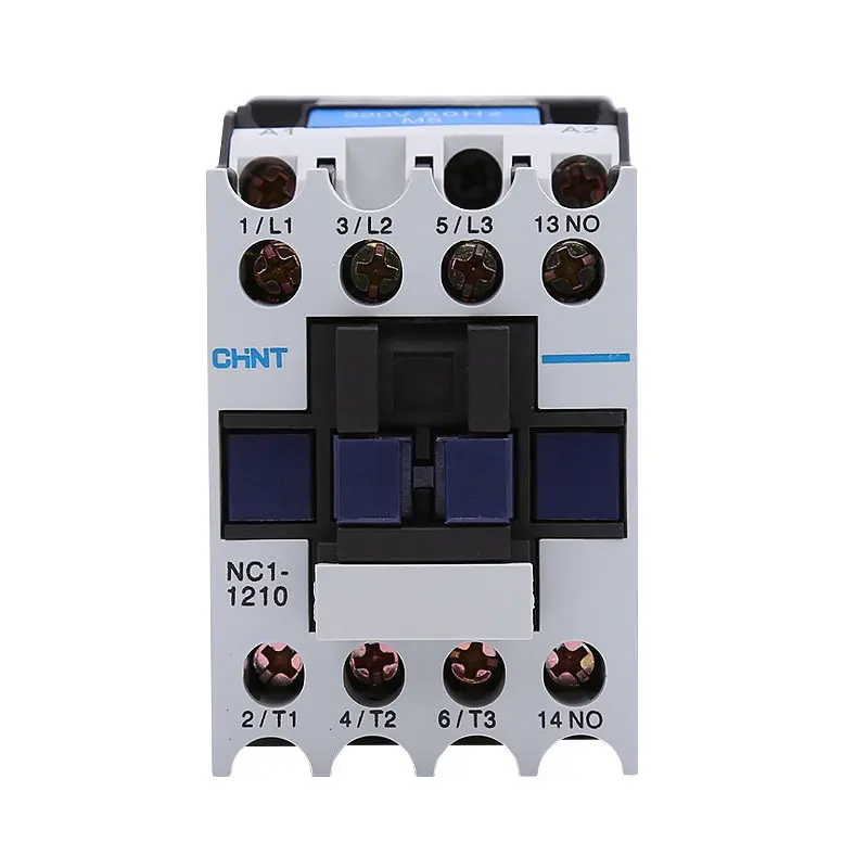 CHINT NC1 Series AC Contactor NC1-0910 NC1-1210 NC1-1810 NC1-2510 9A 12A 18A 25A AC220V AC380V Electromagnetic Contactor