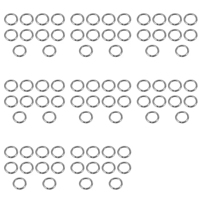 

Stainless Steel Welded Round O-Rings 4mm x 30mm for Strapping Heavy Duty 80pcs