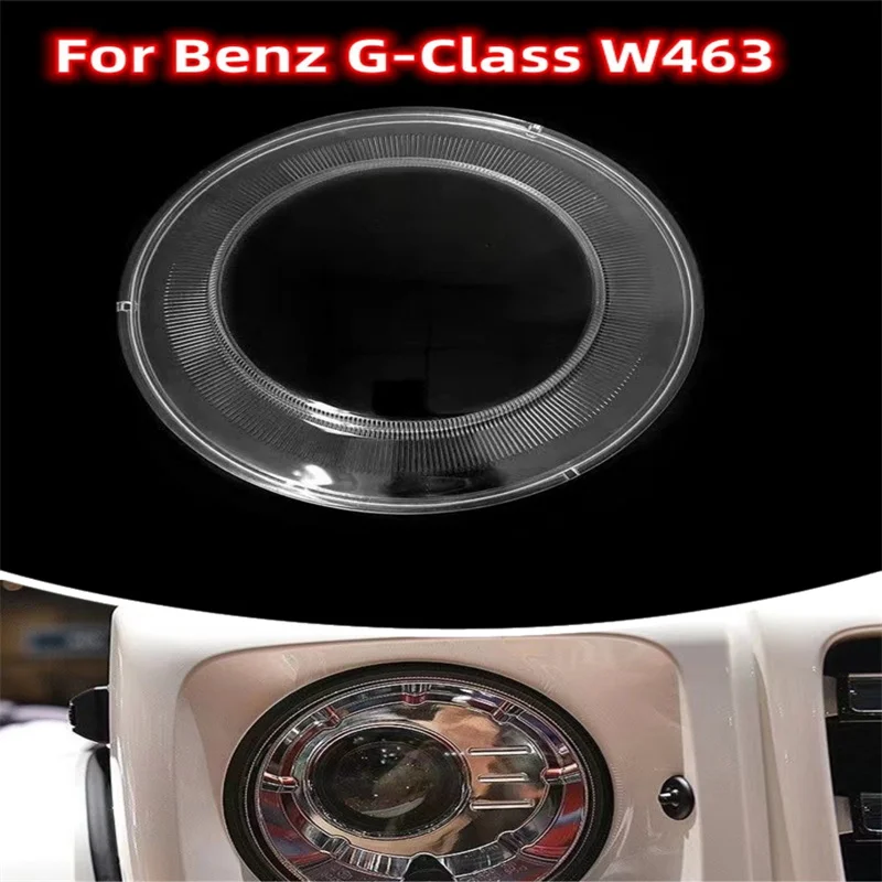 For Mercedes BENZ G-Class W463 2007-2018 Headlights Cover Headlights Shell Mask Transparent Cover Lampshdade Headlamp Shell