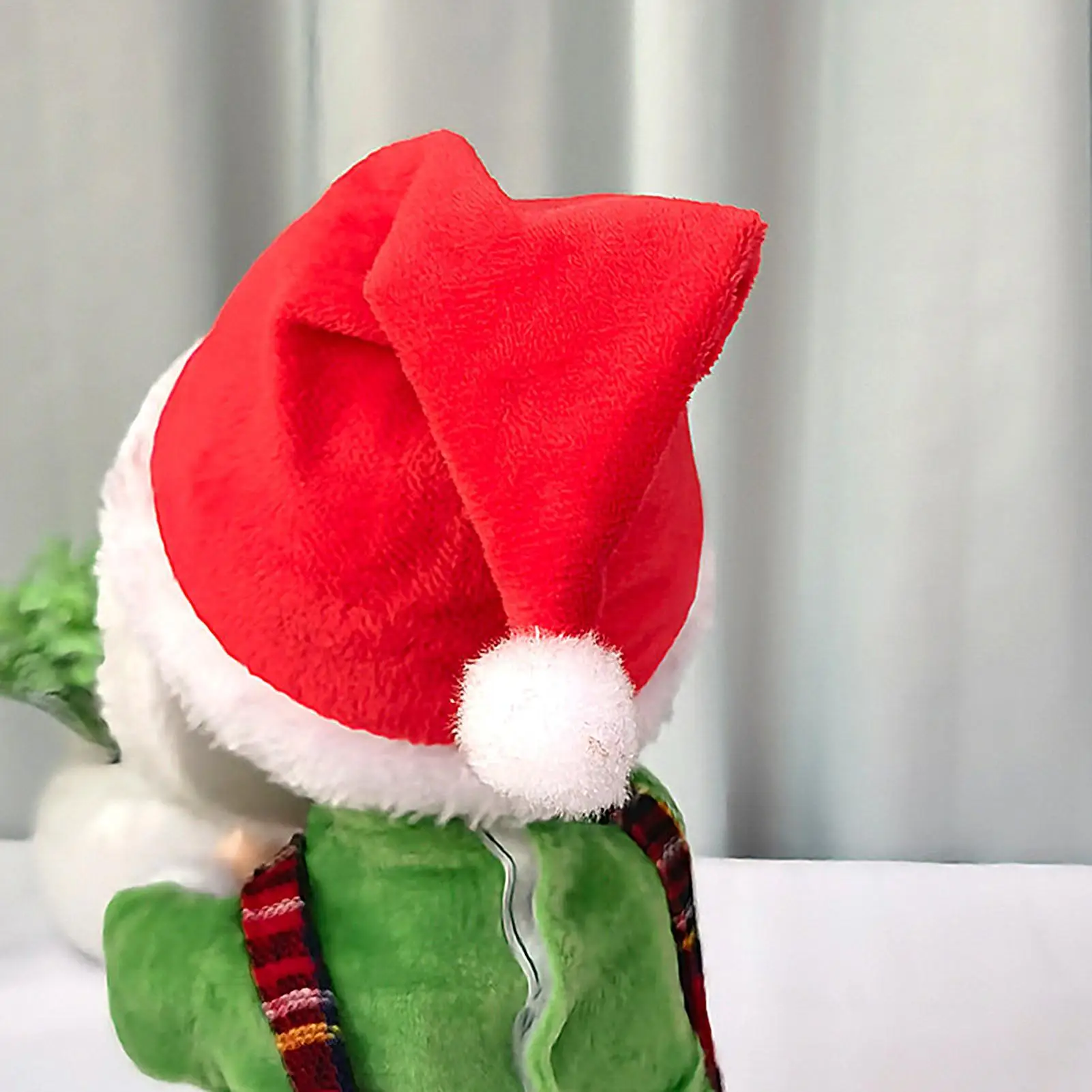 Dancing Santa Interactive Electric Plush Figures Toy With Music Booty Shaking Santa Claus For Home Living Room Fireplace Mantel
