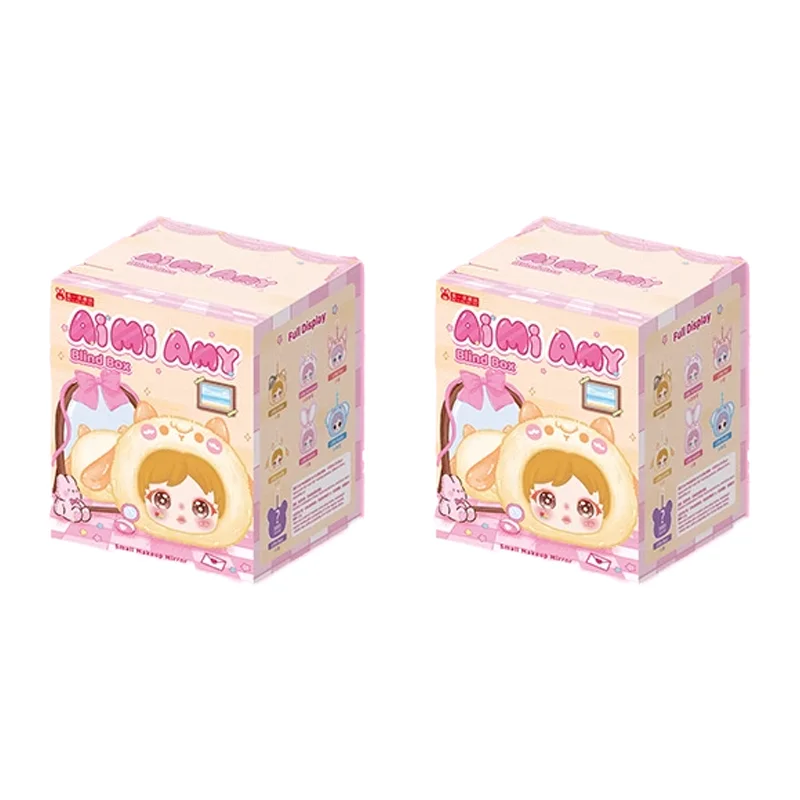 【新品未開封】エイミー　AMY small makeup mirror 小熊 Aimi Amy Small Makeup Mirror Series Mystery Blind Box Kawaii Cute