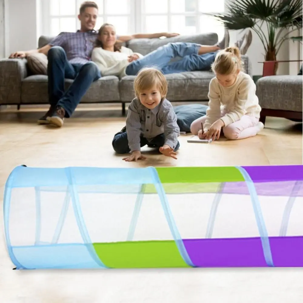 Crianças brinquedo jogar casa brinquedos presente de aniversário crianças tenda túnel brinquedos rastejando túnel brinquedos rastejando jogos sol túnel tenda