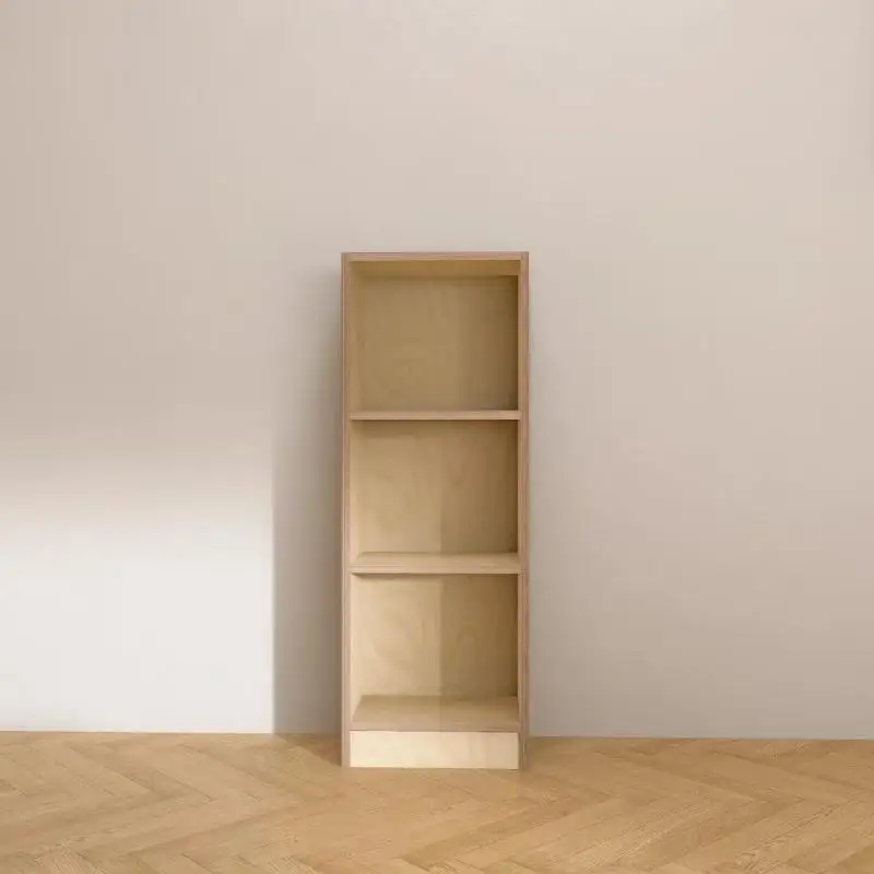 Birch, display case, floor-to-ceiling, simple, modern, multi-layer, storage cabinet