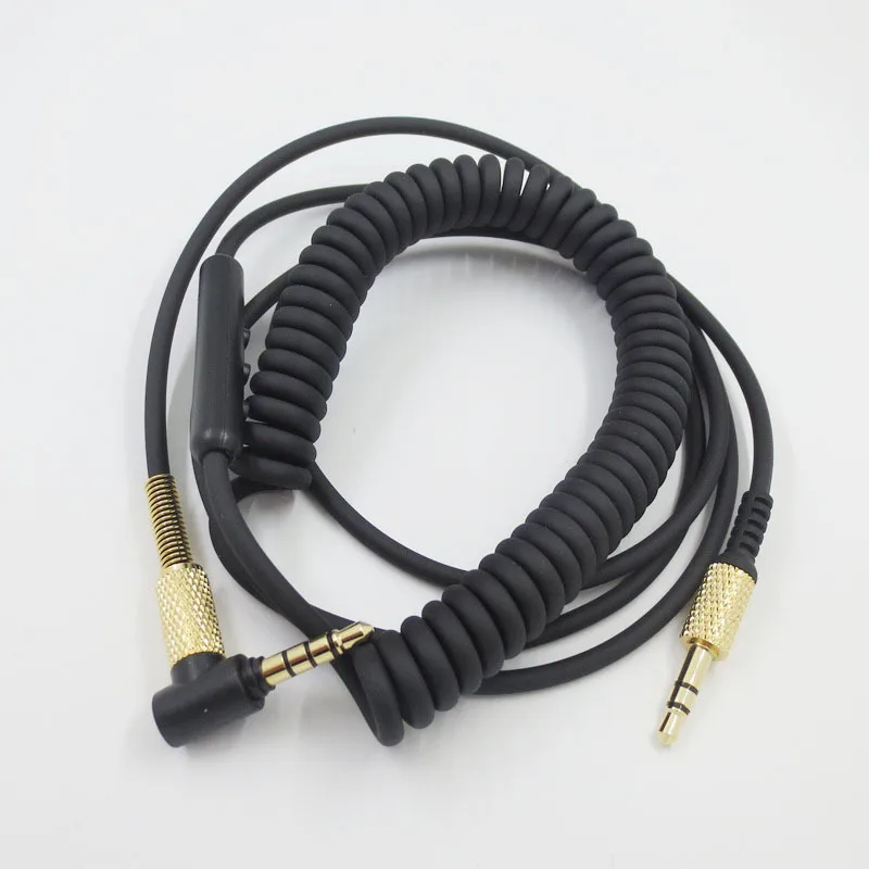 Spring Audio Cable for Marshall Major II 2 Monitor Headphone