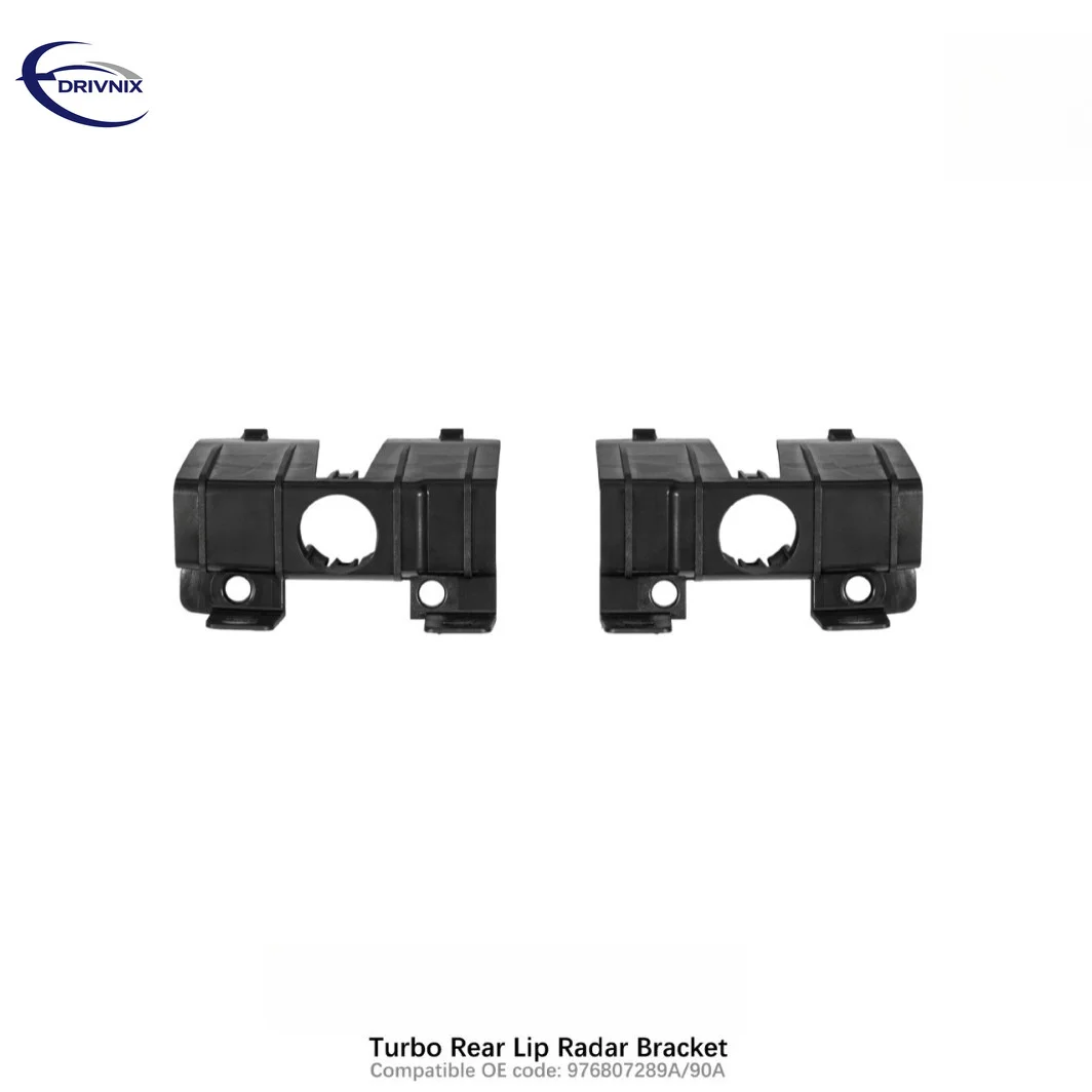 1 PAIR Rear Bumper Lip Radar Sensor Bracket 976807289A 976807290A For Porsche Panamera 976 Turbo 2024‑Up