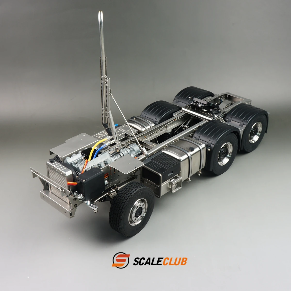 Scaleclub 1/14  FH16 6X6 full metal chassis truck model FH16LESU truck model