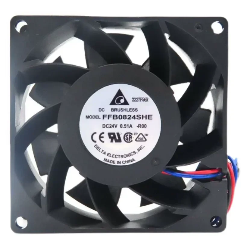for CV330A Inverter Fan FFB0824SHE DC24V Elevator Accessories Special Cooling Fan for Frequency Converter
