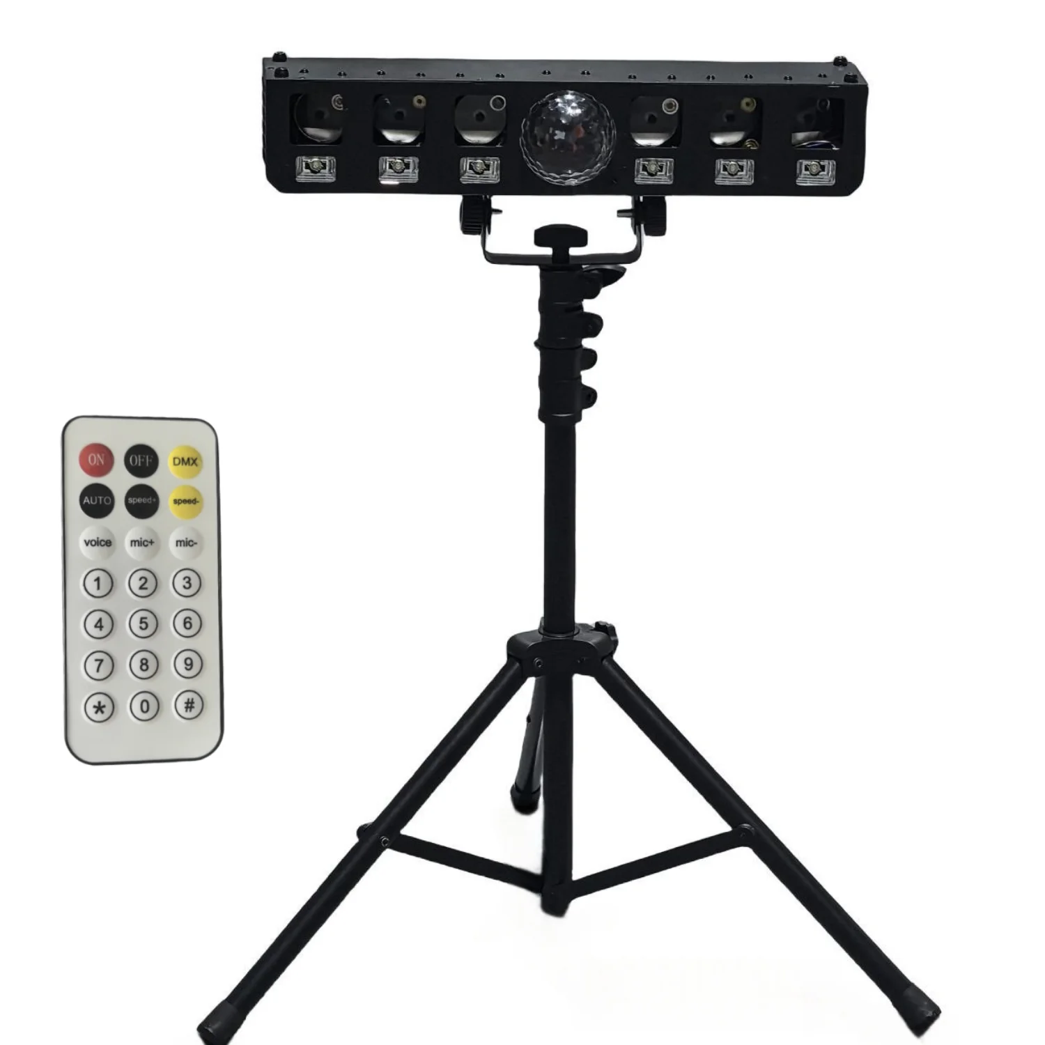 Remote 80W 3-in-1 effect lamp laser light +Strobe light +beam light private room disco light beam/ KTV dj lamp