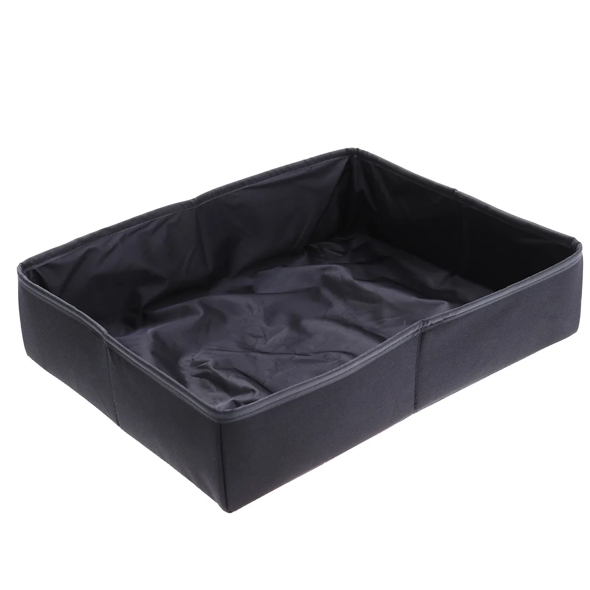 

Waterproof Cat Litter Box Foldable Portable Travel Pet Toilet For Cats Small Animals Under 7.5Kg Lightweight Oxford Pvc Interior