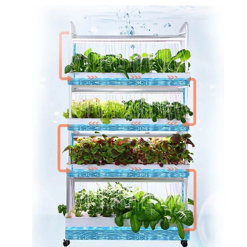 2024 Hot Selling Hydroponic System Home Planting 72/120 Hole Light New Condition Irrigation System Garden Pump Core Component