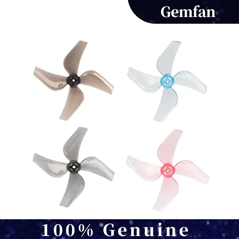 4 Pairs Gemfan1211-4 Crossing Machine Blade 0.8mm/1mm Hole 31mm Propeller For RC Freestyle Cinehoop FPV Racing Freestyle