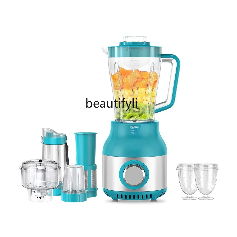 Taza de PC para el hogar, exprimidor siete en uno resistente a caídas, jugo, agitador y moler