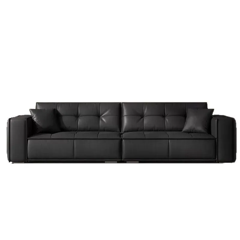 

Nordic simple cloud tofu cubes, atmospheric straight row designer, living room size apartment toast sofa