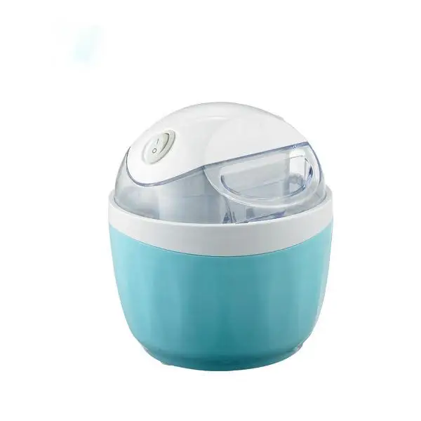 1 Liter Capacity Automatic Mini Household Stainless Steel Ice Cream Maker Electric Yogurt Fruit Ice Cream Machine Home Kitchen