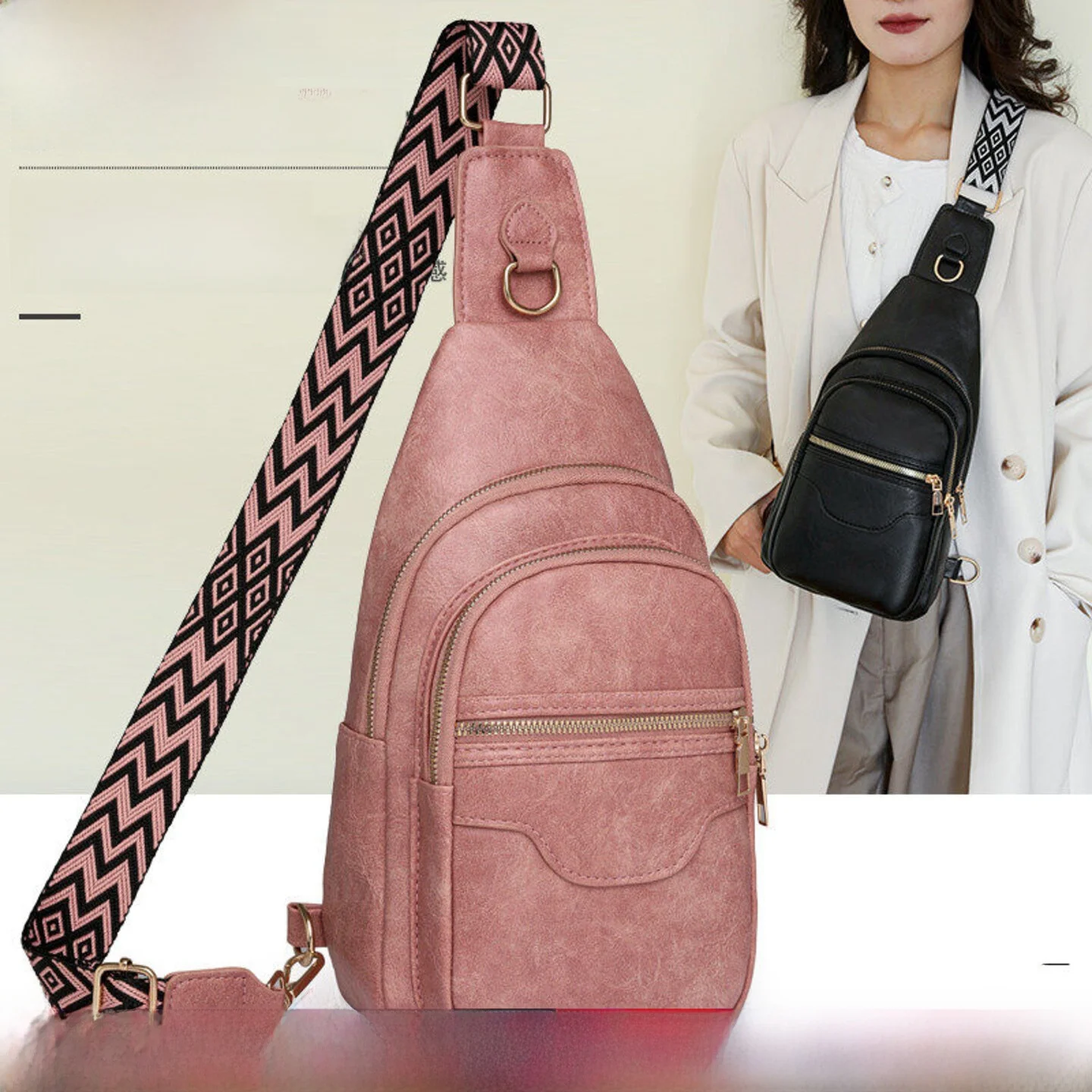 leather-cowhide-crossbody-bag-women-casual-single-shoulder-sling-bag-trendy-travel-backpack-new-2024-spring-waist-bag