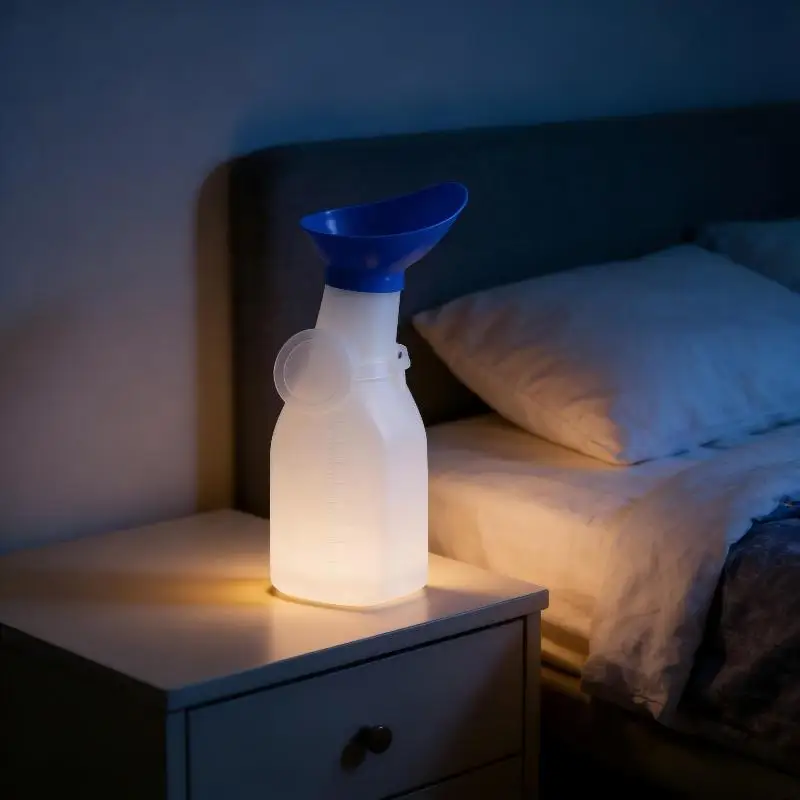 

New 1200ML Leak Proof Portable Plastic Unisex Urinals For Hospital Home Travel Elderly Bedridden Patients Camping Accessories