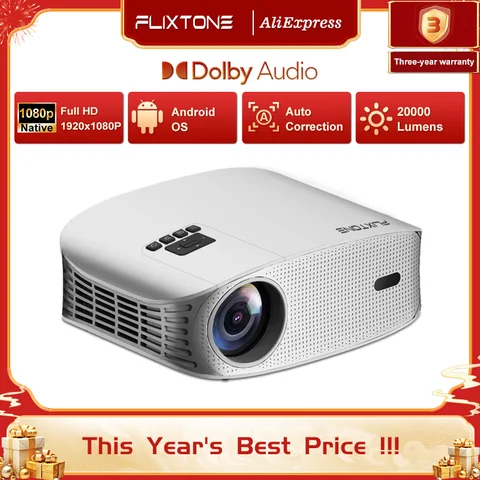 FlixTone D8W Портативный проектор