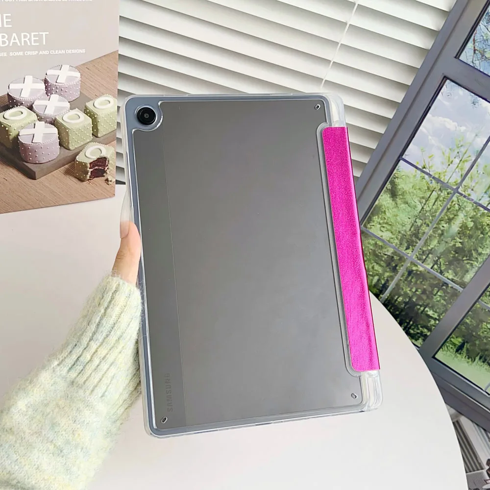 Shockproof Tablet Case for Samsung Galaxy Tab A9/A11 2025 Y-Fold Back Cover Protective Cover for 8.7-Inch Tablets