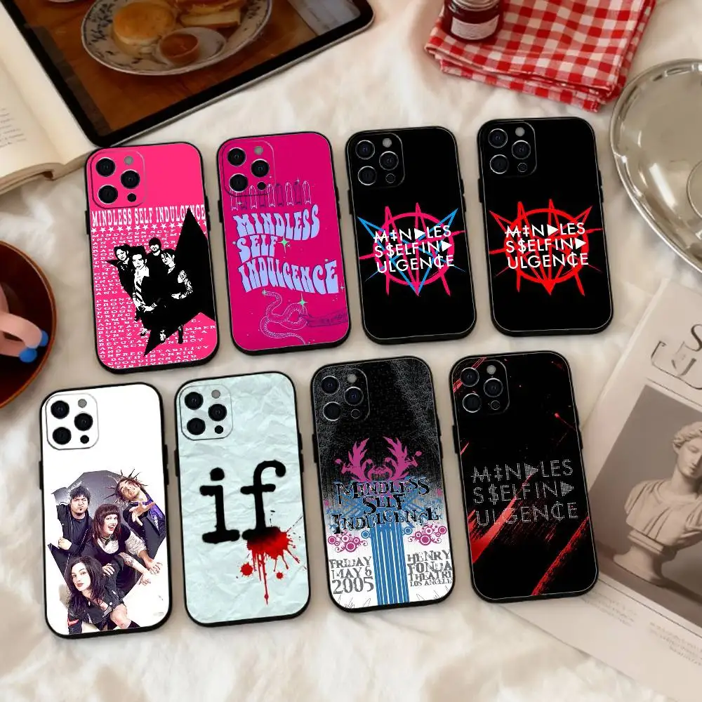 

COOL M-Mindless S-Self I-Indulgence Phone Case Silicone Soft For IPhone 17 16 15 14 13 12 11 X XR Plus Pro Max Plus