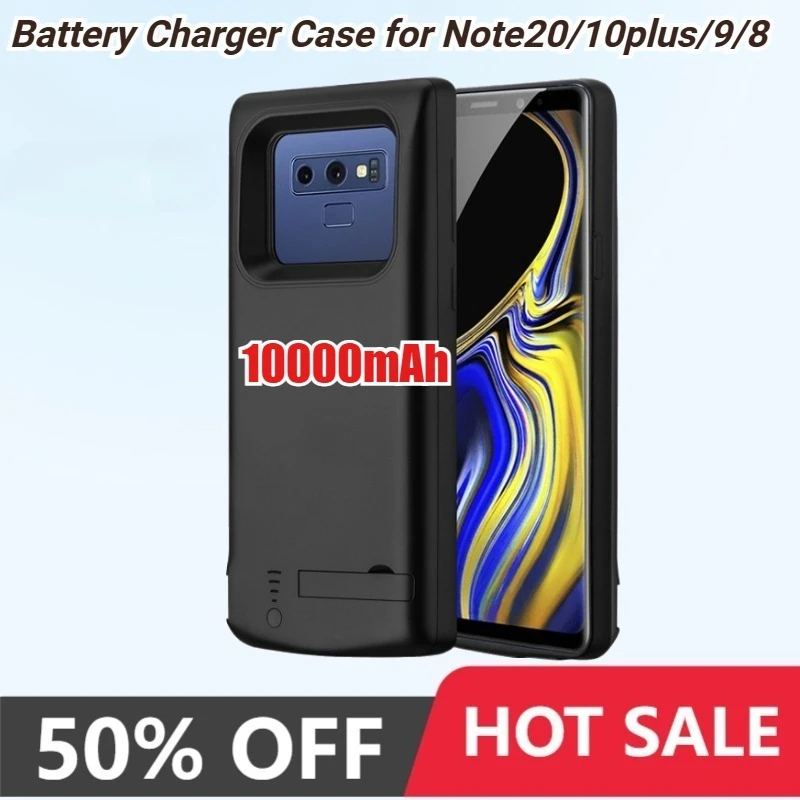

Portable Battery Charger Case for Samsung Galaxy Note 20 Ultra Note10 plus/9/8 Power Bank for Galaxy Note10 Plus Charging Cover