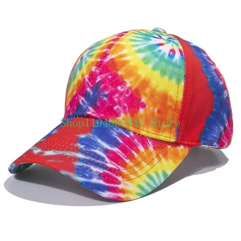 652F Sports Baseball Hat Dye Colors Dad Caps Casual for Sun Visor Cap Colorful Hats for Women Men Neutral Daily Accesso