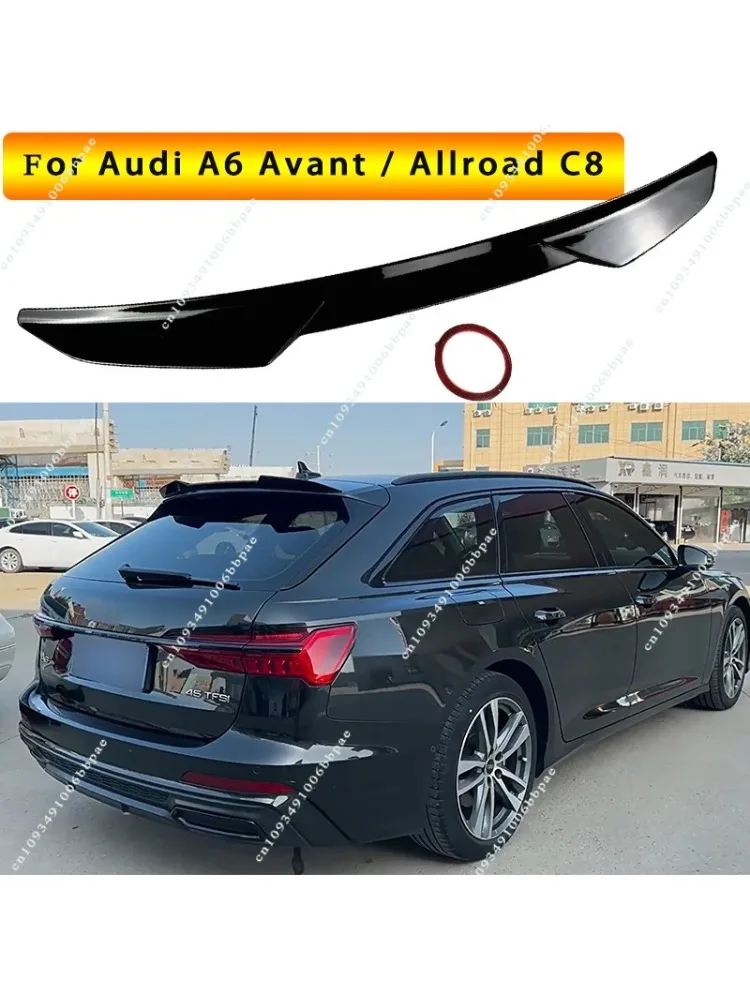 Achterklepspoiler / Daklip spoiler voor Audi A6 C8 C8 Facelift Avant / Allroad A6 S-Line S6 Avant 2018-2025 - afbeelding 2
