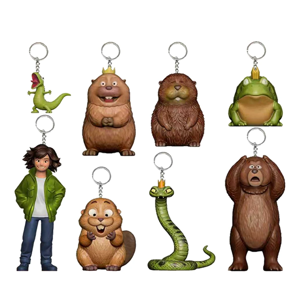 ชุดของเล่นแปลงร่างบีเวอร์ 12 ชิ้น ขนาด 1.5-4.5 นิ้ว ซีรีส์ Keychain Blind Box ของขวัญสำหรับเด็ก ของขวัญวันเกิด