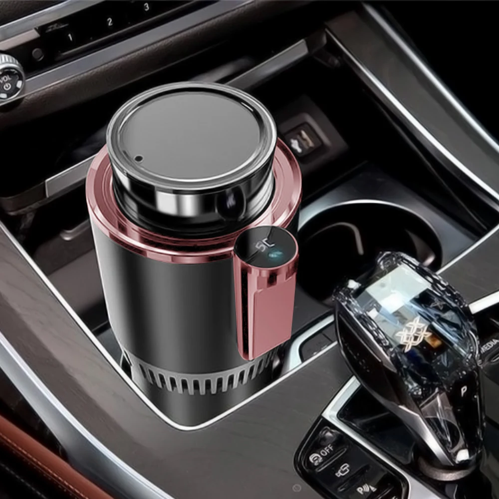 

2-in-1 Car Cup Warmer Cooler Smart Car Cup Mug Holder|Holiday Seasonal Present | Perfect Car Tumbler Holder for DC12V
