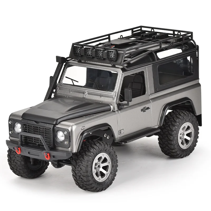 RC 1: 12 تصميم إطارات مزدوجة، جهاز تحكم عن بعد ثنائي الوضع متناسب تمامًا، مركبة تسلق قوية بأربع عجلات على الطرق الوعرة
