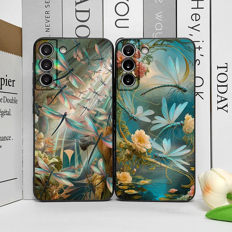 Flower Cute Dragonf… - image