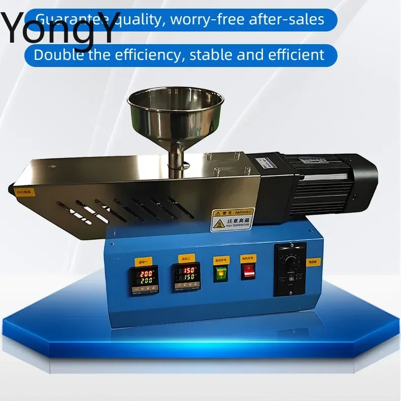 Single Screw Extruder 220v/110v 3D Printing Filament Extruder Home Laboratory Plastic Polymer ABS PP Extrusion Molding Machine