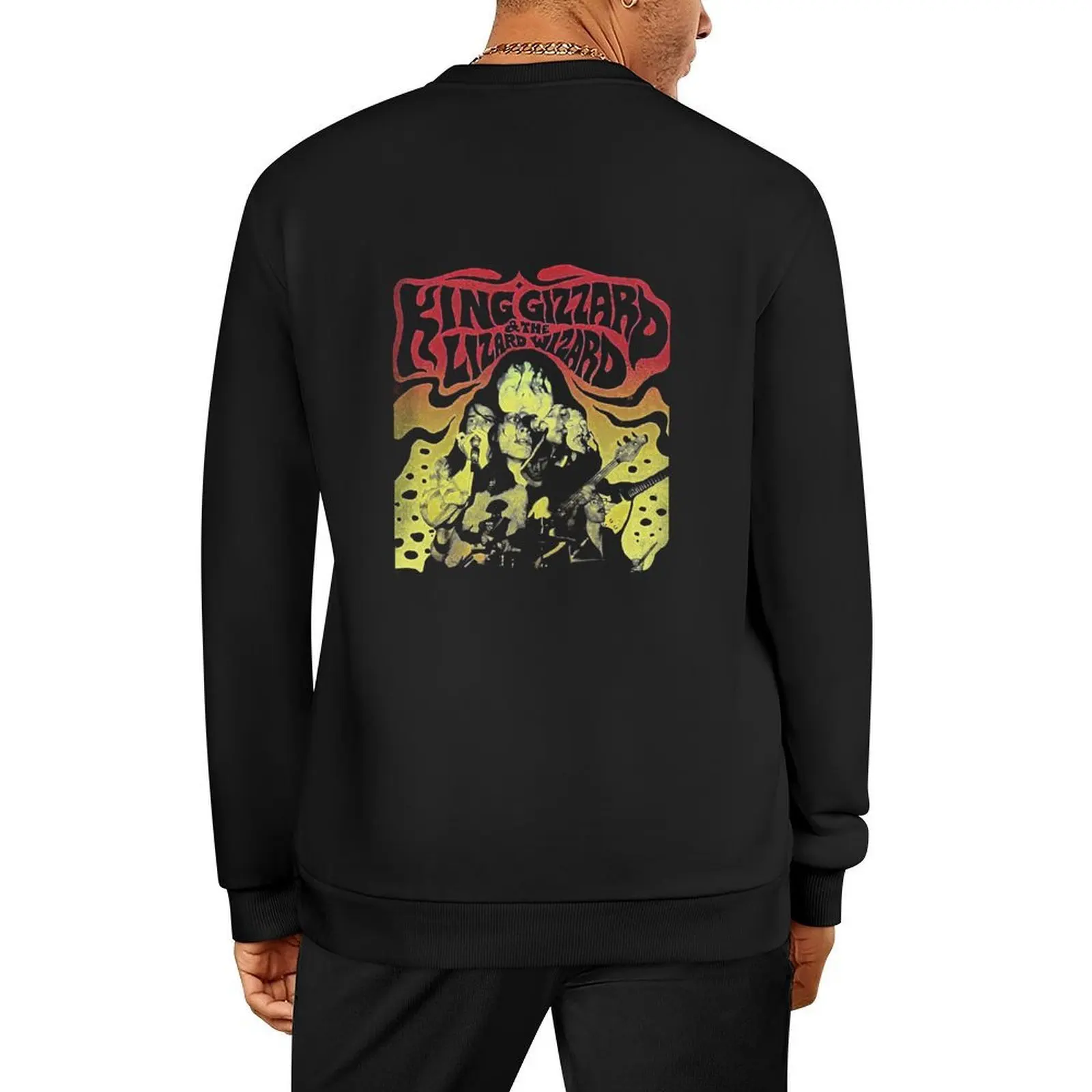 

King Gizzard and the Lizard Wizard Pullover men wear tracksuit men mens clothing korean clothes men sweatshirt