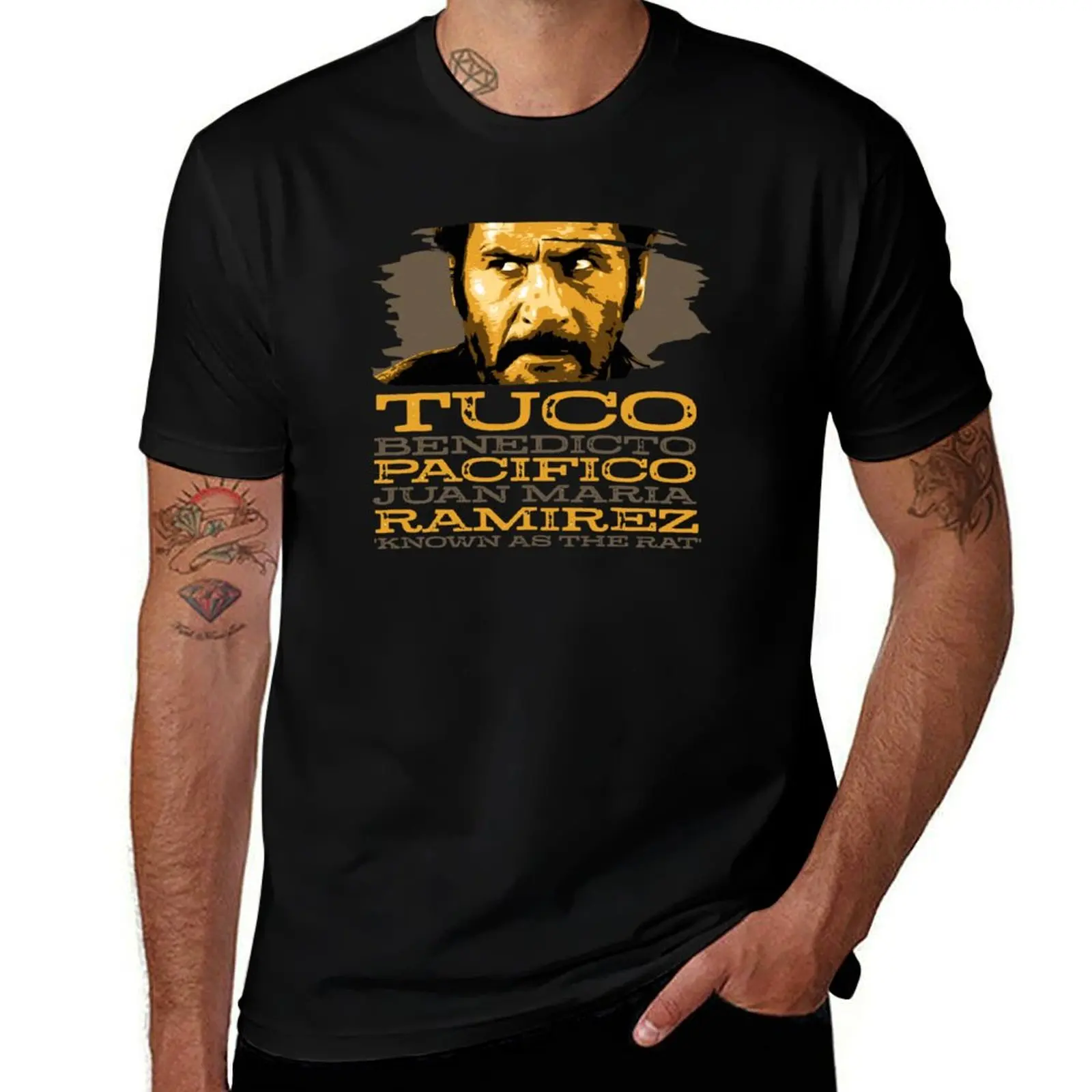 Tuco Benedicto Pacifico Juan Maria Ramirez from The Good, The Bad and The Ugly T-Shirt