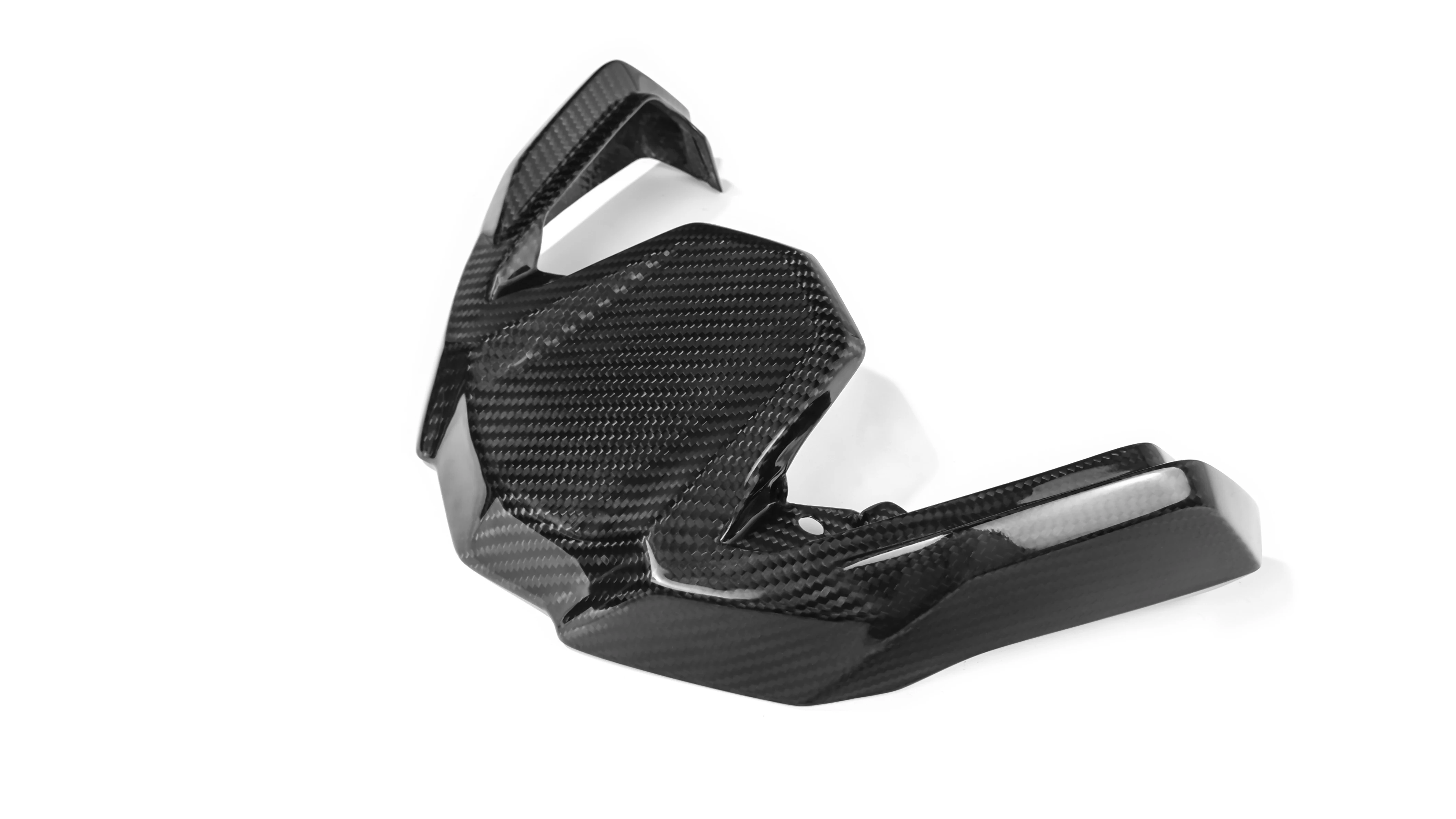 Motorcycle Accessories 3K Twill Glossy Carbon Fiber Bird Beak Black Fit for 1250 ADV Models