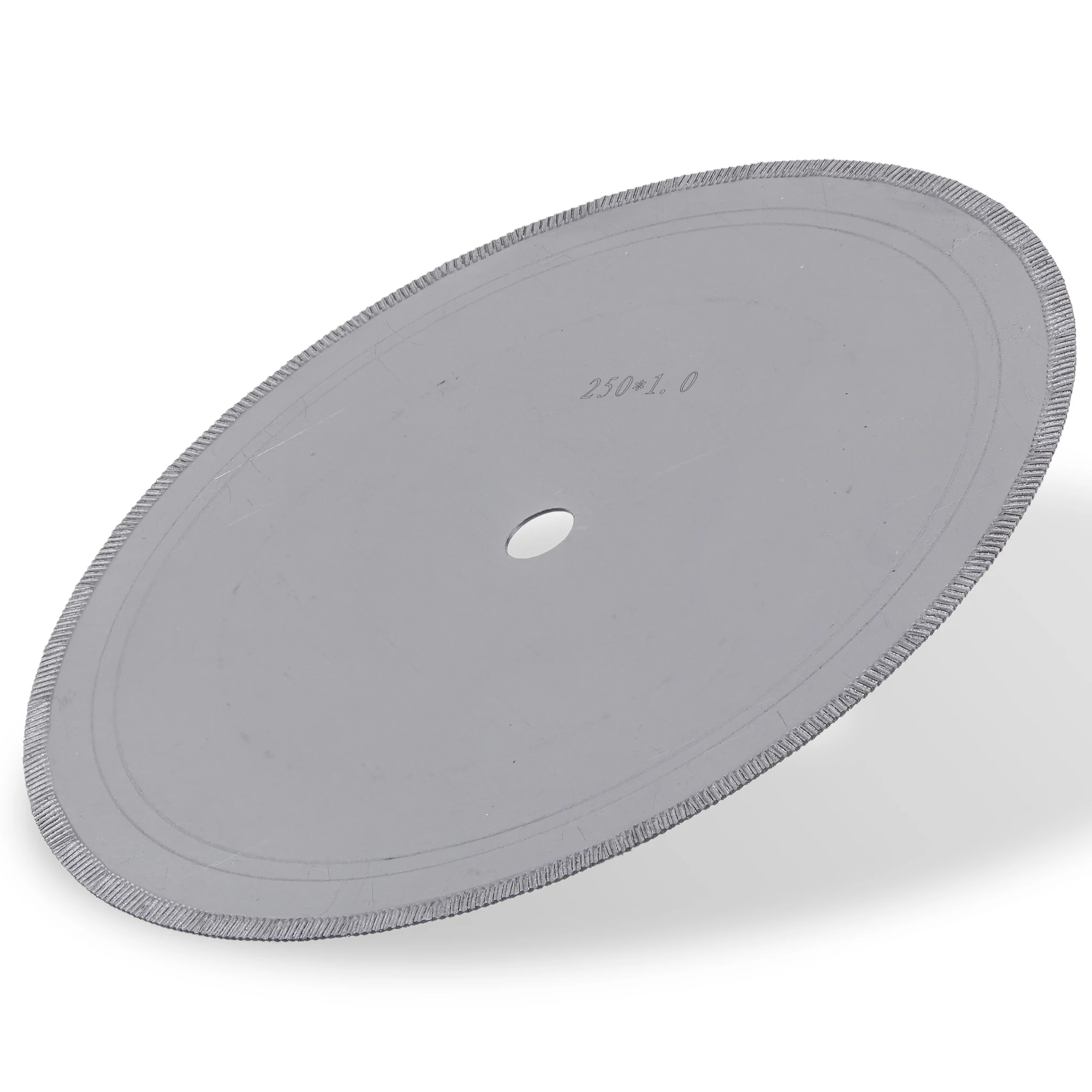 10-inch 250mm Notched Rim Diamond Lapidary Saw Blade Cutting Disc 5/8