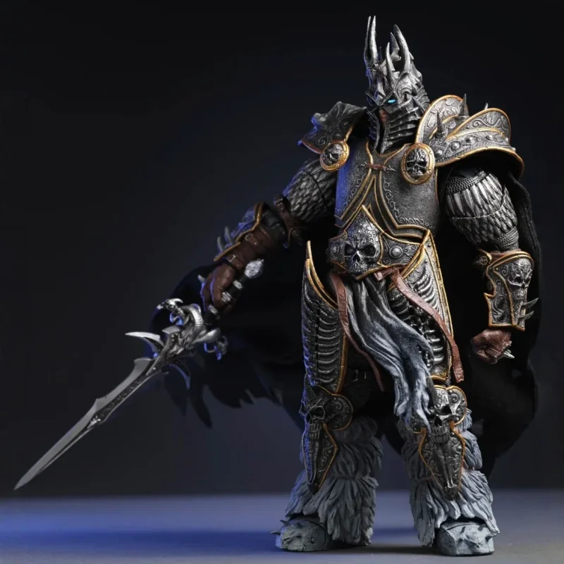 Titan Toys Warcraft Frost Knight 1/12 Scale TT001 Cloth Action Figure 6 Inches Full Set Game Role Simulation Soldier Model