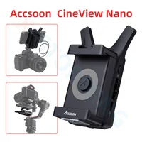 Accsoon Transmisor de vídeo inalámbrico CineView Nano, sistema de transmisión de vídeo inalámbrico HDMI 5G para DSLR, RS2/RS3/RS3 Pro/cámara